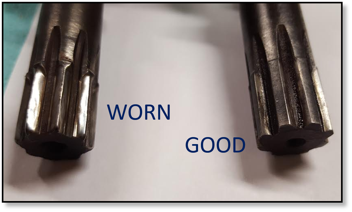 Hydraulic Motor Drive Shafts